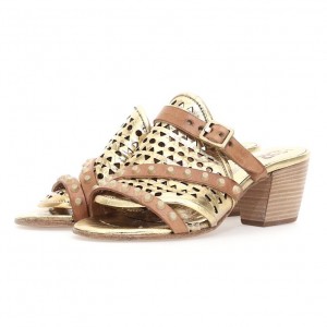 A.S.98 Adamina Sandalen Dames Goud | BE-JYRGLC175