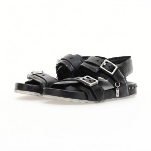 A.S.98 Evelyn Sandalen Dames Zwart | BE-MDQHEX918