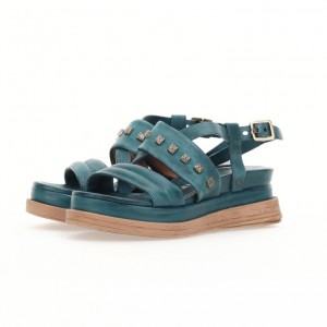 A.S.98 Lalla Sandalen Dames Groen | BE-HGZTDR613