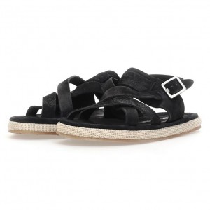 A.S.98 Milford Sandalen Heren Zwart | BE-JYLGCW241