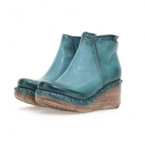 A.S.98 Pancras Ankle boots Dames Groen | BE-MXVLSI267