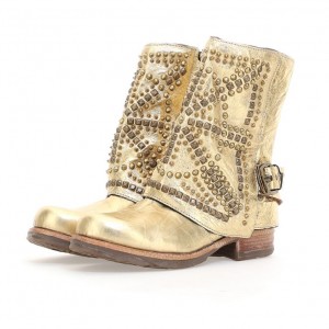 A.S.98 Shana Ankle boots Dames Goud | BE-MQODTF873