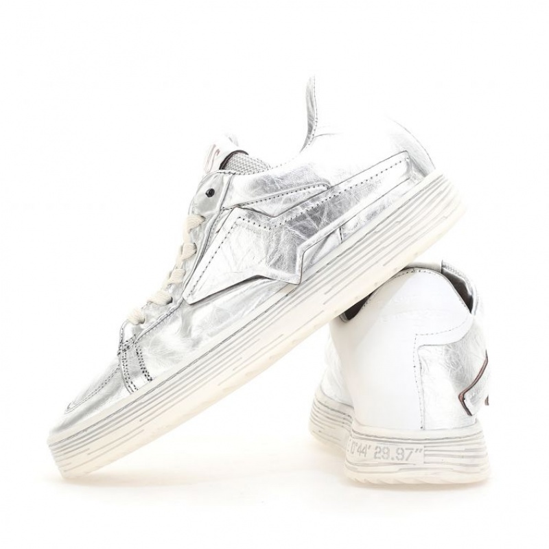 A.S.98 Adria Sneakers Dames Zilver | BE-NTGZQH587