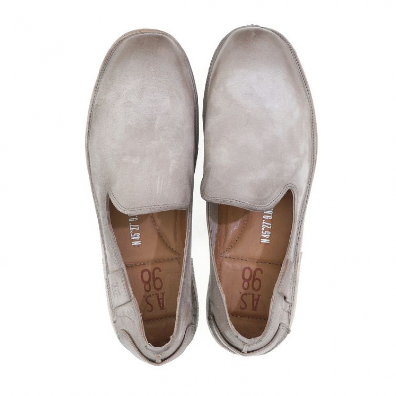 A.S.98 Alberic flat shoes Heren Grijs | BE-AVNKYS470