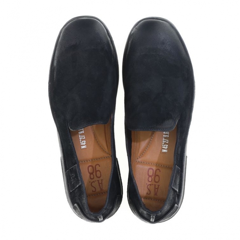 A.S.98 Alberic flat shoes Heren Zwart | BE-NRFHSU168