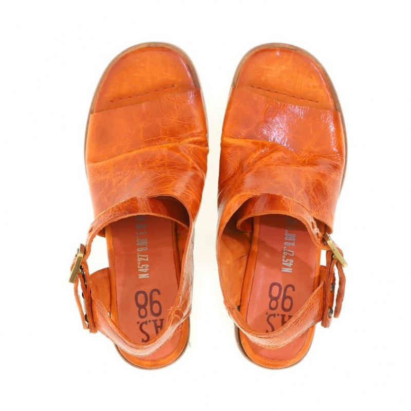 A.S.98 Amice Sandalen Dames Oranje | BE-AYNZCD814