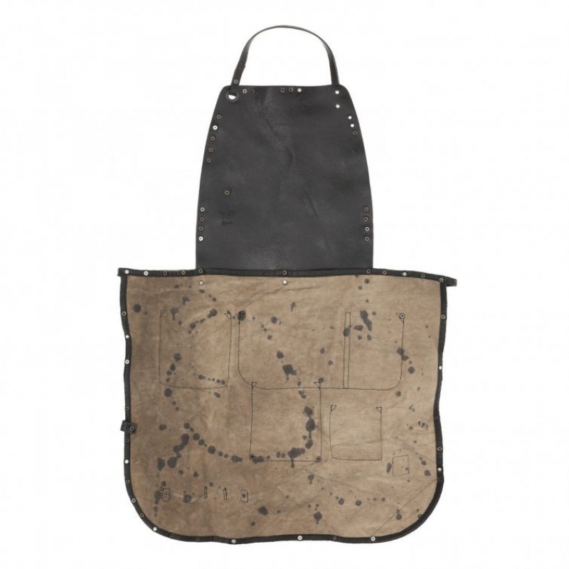 A.S.98 Apron Darin Tassen Unisex Chocola | BE-HDGQWI502