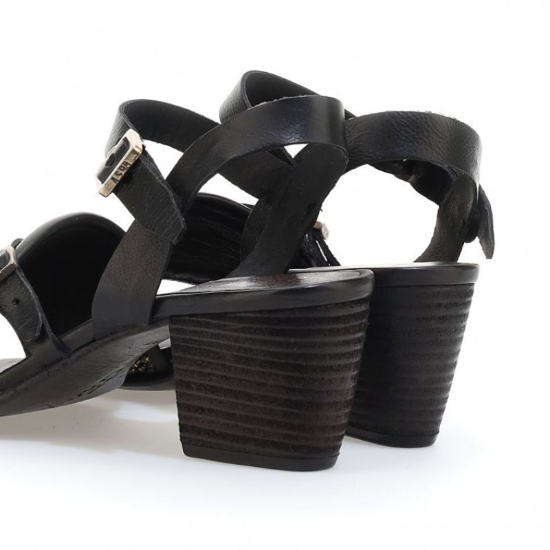 A.S.98 Ayden Sandalen Dames Zwart | BE-GLJQMP153