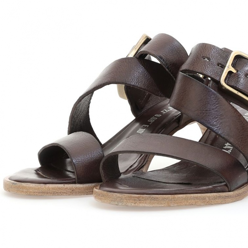 A.S.98 Bernardine Sandalen Dames Chocola | BE-LPXOSE920