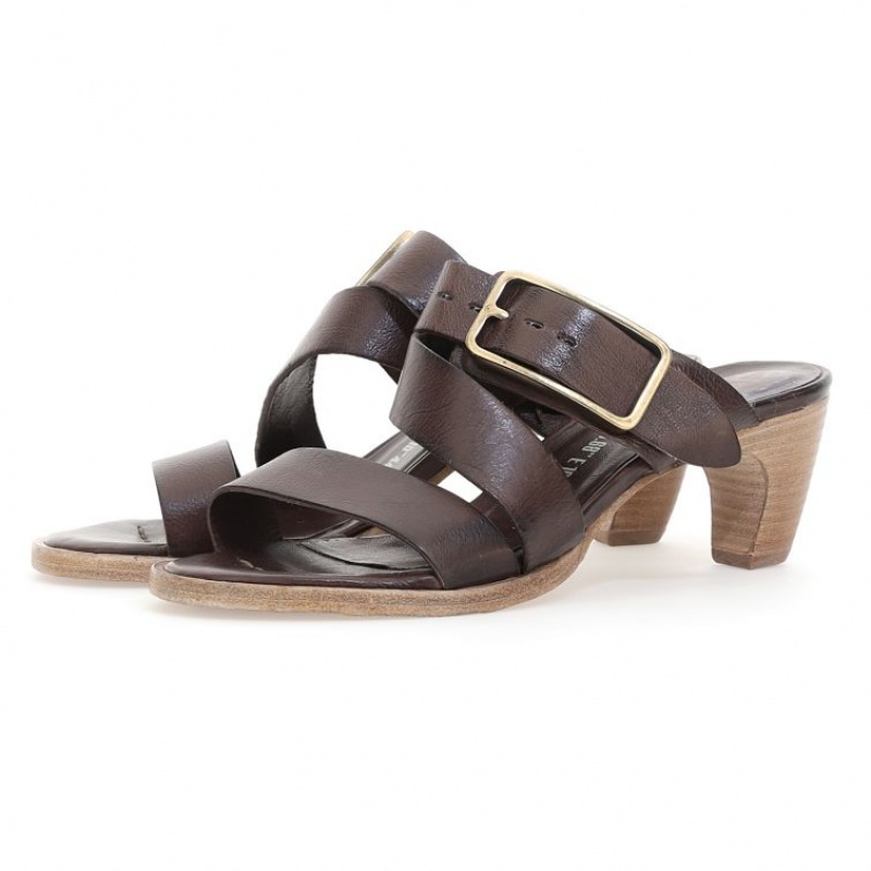 A.S.98 Bernardine Sandalen Dames Chocola | BE-LPXOSE920