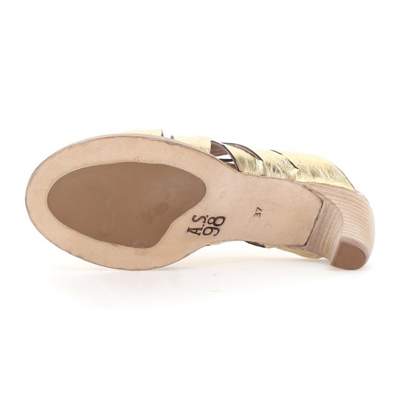 A.S.98 Bessie Sandalen Dames Goud | BE-EIBGPY039