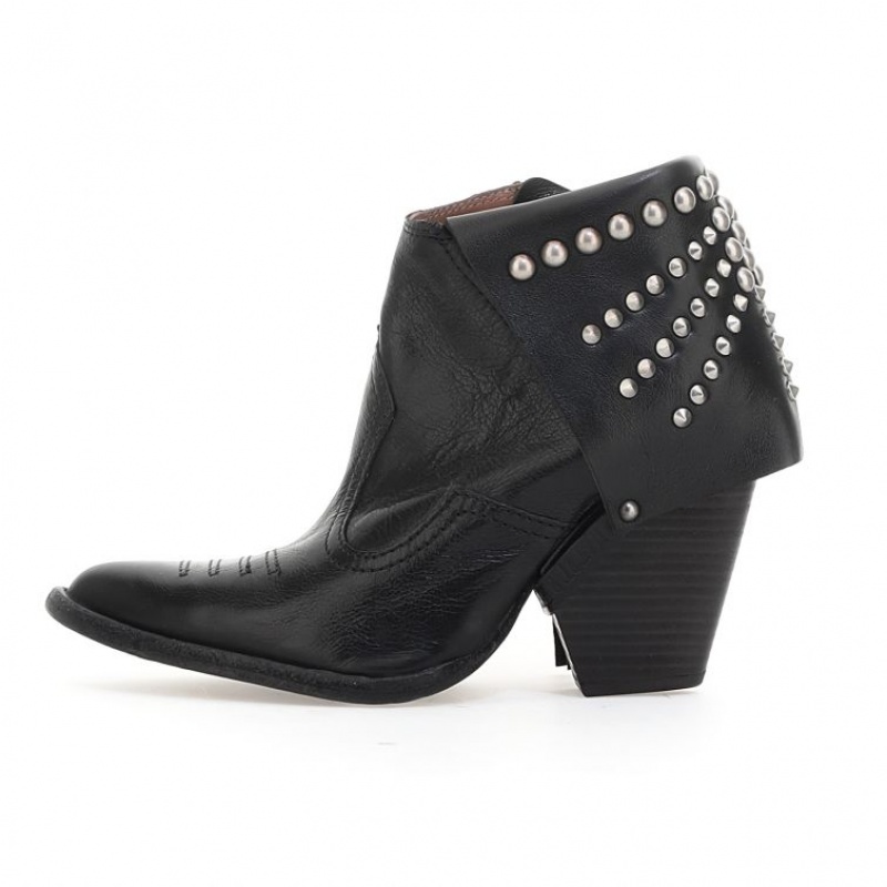 A.S.98 Blondie Ankle boots Dames Zwart | BE-HPORQI215