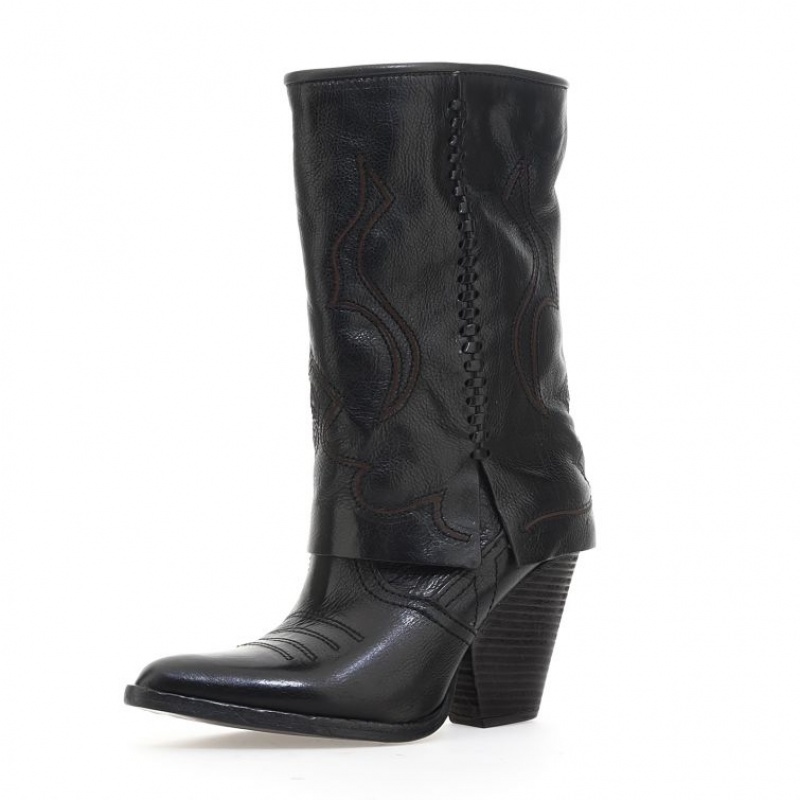 A.S.98 Briony Ankle boots Dames Zwart | BE-FBHXWJ824