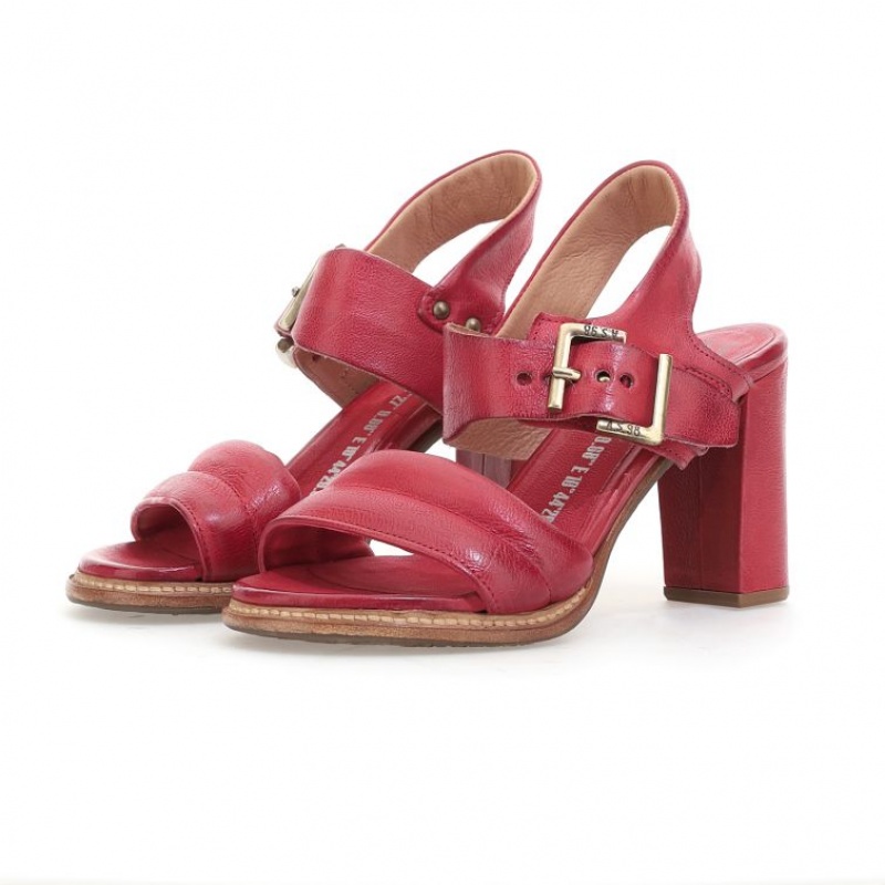 A.S.98 Brittany Sandalen Dames Donkerrood | BE-NIXFMK046