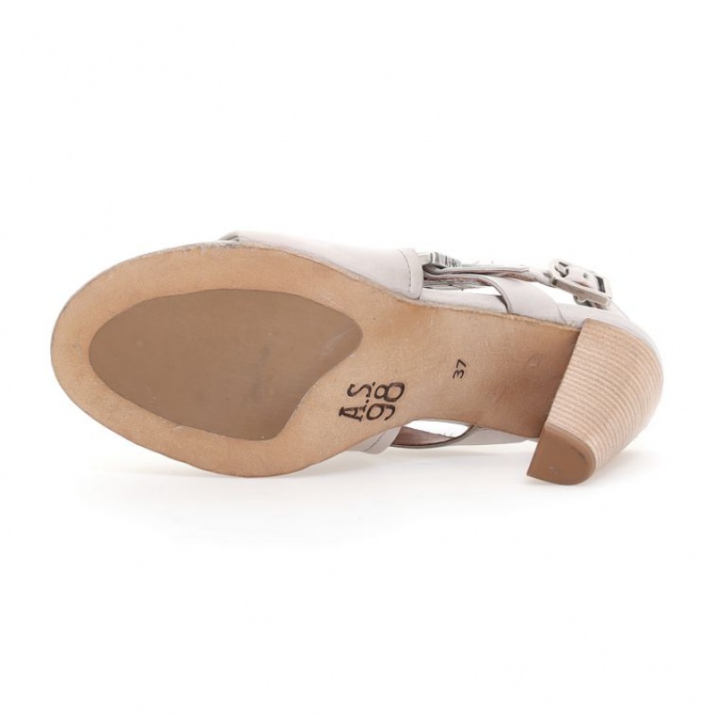 A.S.98 Charlize Sandalen Dames Beige | BE-BEUHRX481