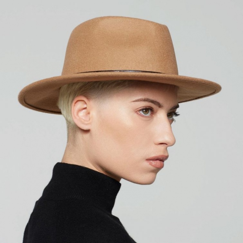 A.S.98 Danna hats Dames Khaki | BE-AIHSLC604