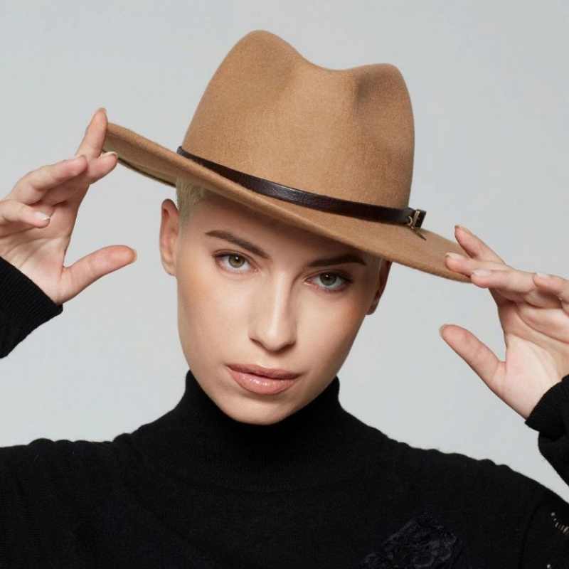 A.S.98 Danna hats Dames Khaki | BE-AIHSLC604