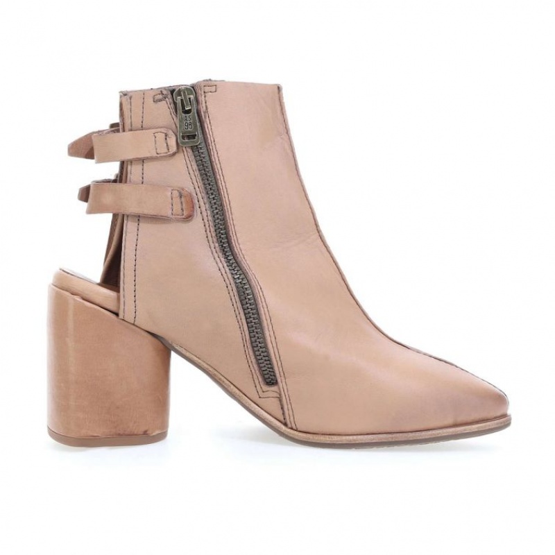 A.S.98 Elmer Ankle boots Dames Bruin | BE-ZGSDAC607