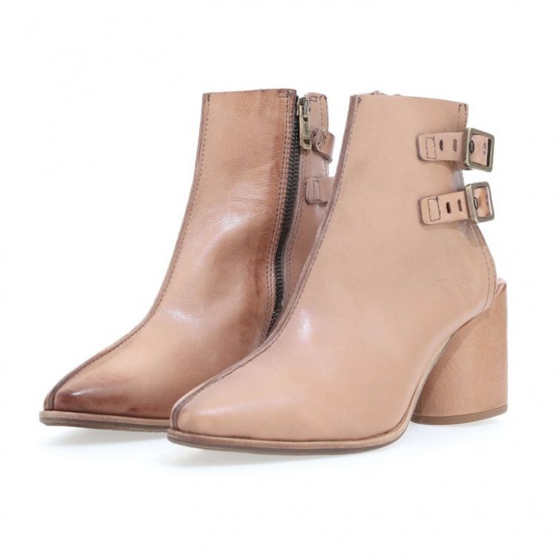 A.S.98 Elmer Ankle boots Dames Bruin | BE-ZGSDAC607