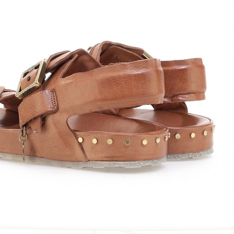 A.S.98 Evelyn Sandalen Dames Bruin | BE-TUZLRP607