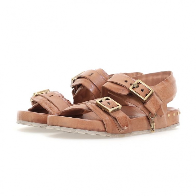 A.S.98 Evelyn Sandalen Dames Bruin | BE-TUZLRP607