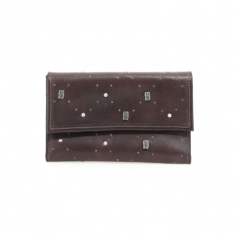 A.S.98 Fitz Portefeuille Unisex Chocola | BE-TMRIOF786