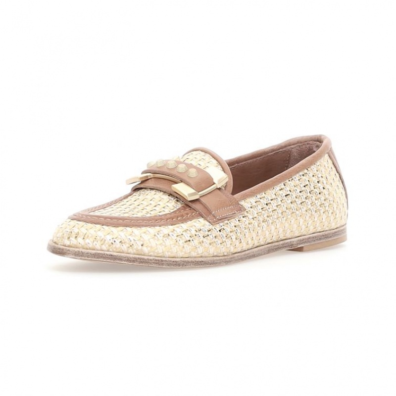 A.S.98 Janele flat shoes Dames Goud | BE-GWLSYB978