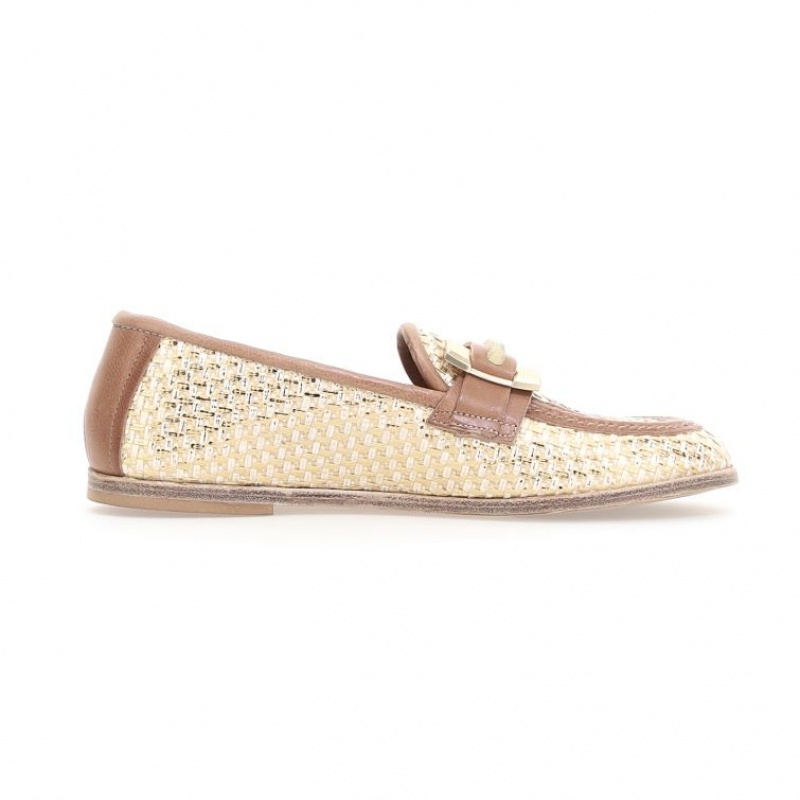 A.S.98 Janele flat shoes Dames Goud | BE-GWLSYB978