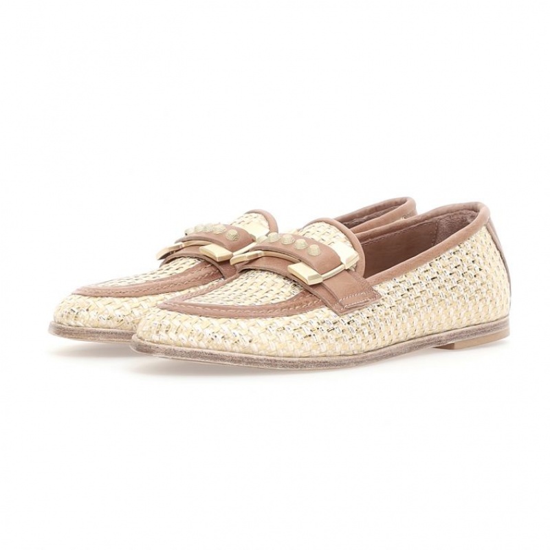 A.S.98 Janele flat shoes Dames Goud | BE-GWLSYB978