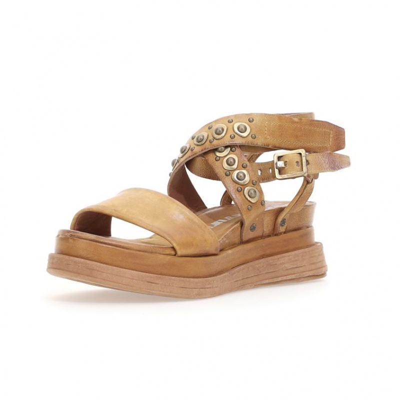 A.S.98 Ladonna Sandalen Dames Khaki | BE-EAHJZT932