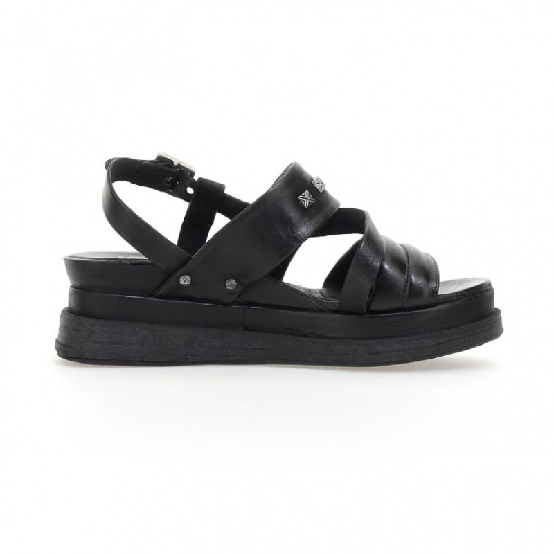 A.S.98 Lalla Sandalen Dames Zwart | BE-UKHOQJ325