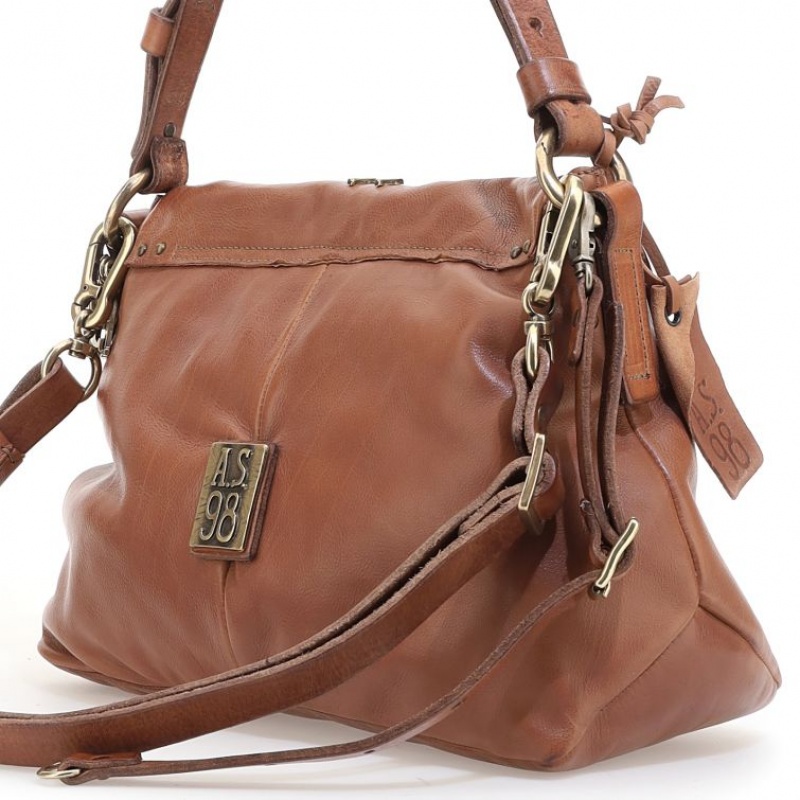 A.S.98 Lory Tassen Dames Khaki | BE-VHKBMS423