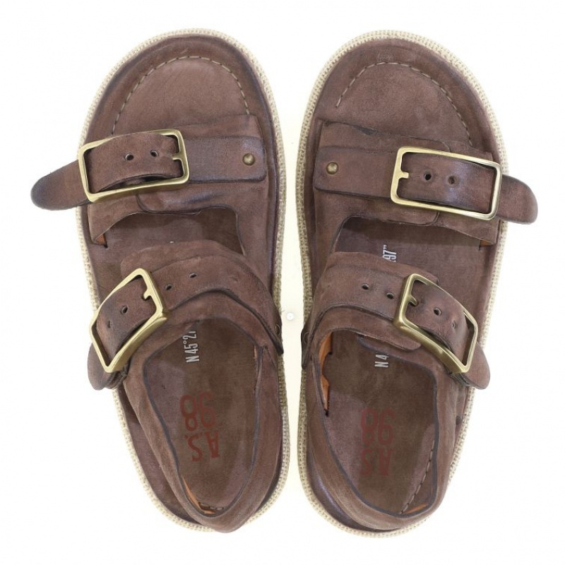 A.S.98 Manuel Sandalen Heren Chocola | BE-VIEMCR971