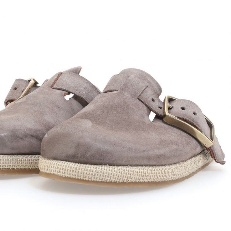 A.S.98 Mules Mike flat shoes Heren Lichtbruin | BE-VZXRKD257