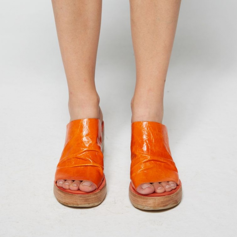 A.S.98 Nanette Sandalen Dames Oranje | BE-QPJETB379