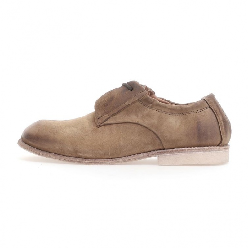 A.S.98 Oberon flat shoes Heren Lichtbruin | BE-QLVRTN047