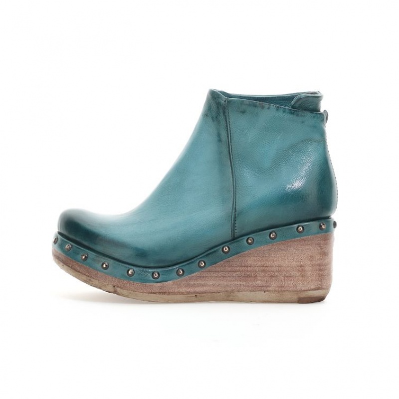 A.S.98 Pancras Ankle boots Dames Groen | BE-MXVLSI267