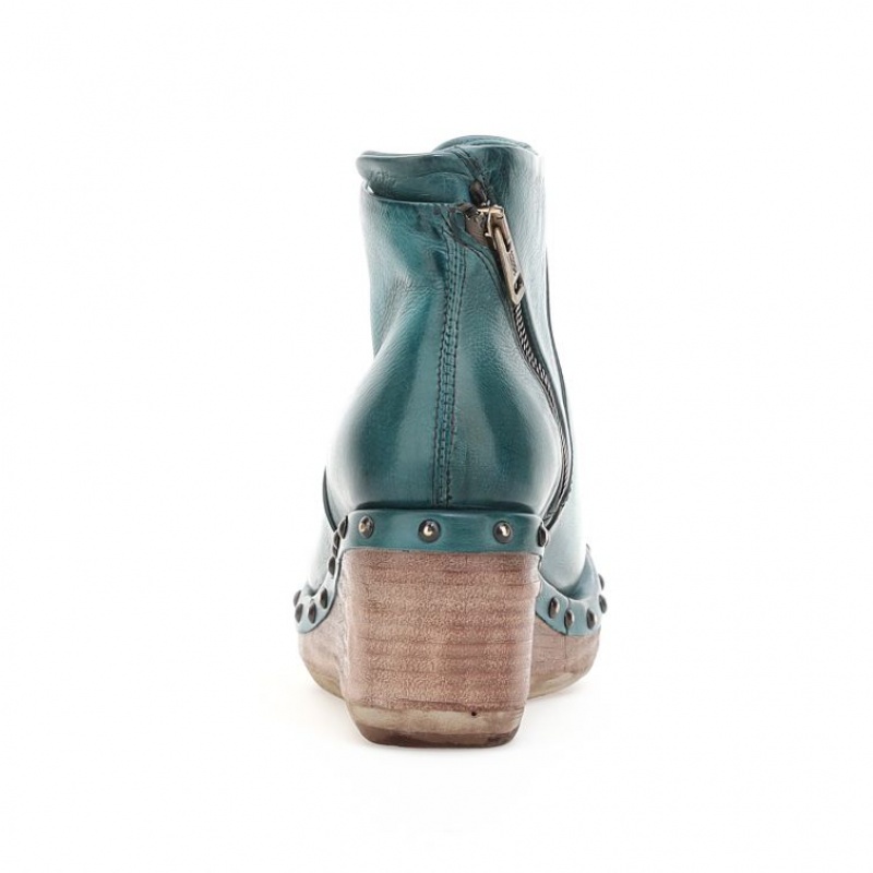 A.S.98 Pancras Ankle boots Dames Groen | BE-MXVLSI267