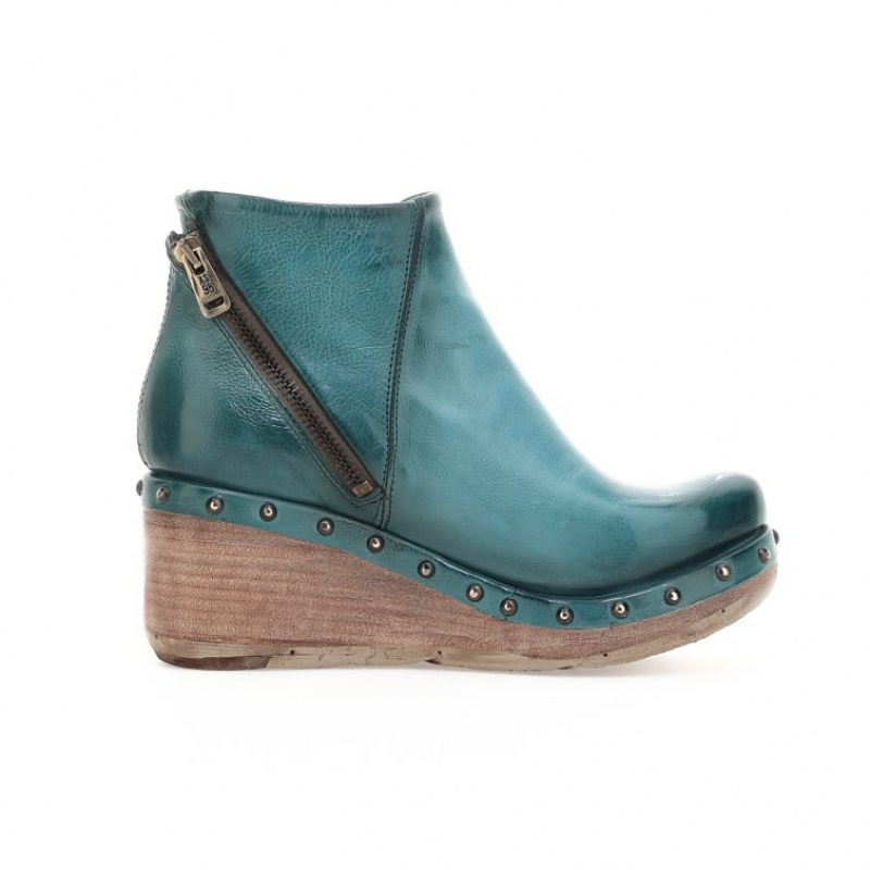 A.S.98 Pancras Ankle boots Dames Groen | BE-MXVLSI267