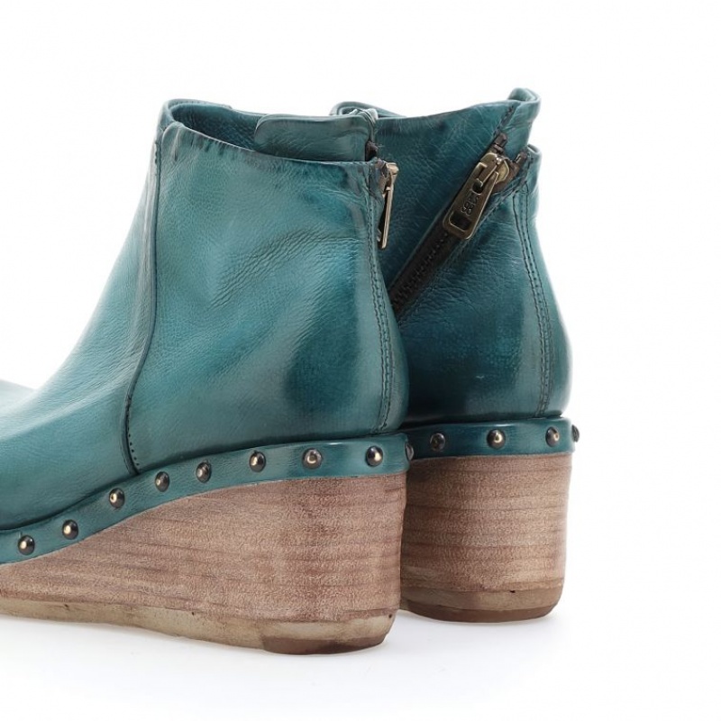 A.S.98 Pancras Ankle boots Dames Groen | BE-MXVLSI267