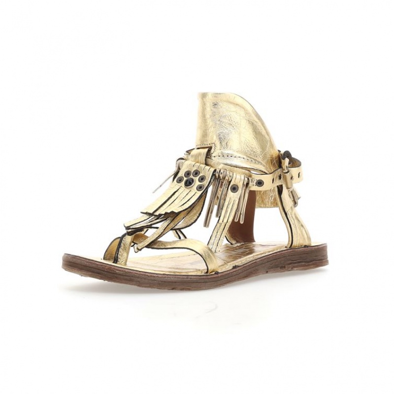 A.S.98 Reina Sandalen Dames Goud | BE-MJETYF245