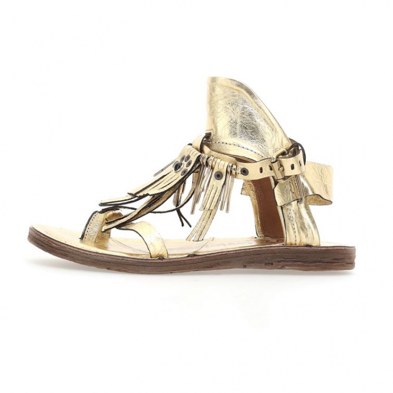 A.S.98 Reina Sandalen Dames Goud | BE-MJETYF245