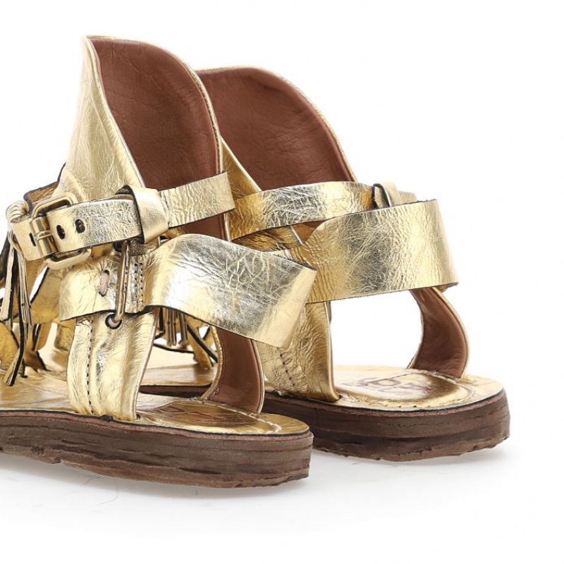 A.S.98 Reina Sandalen Dames Goud | BE-MJETYF245