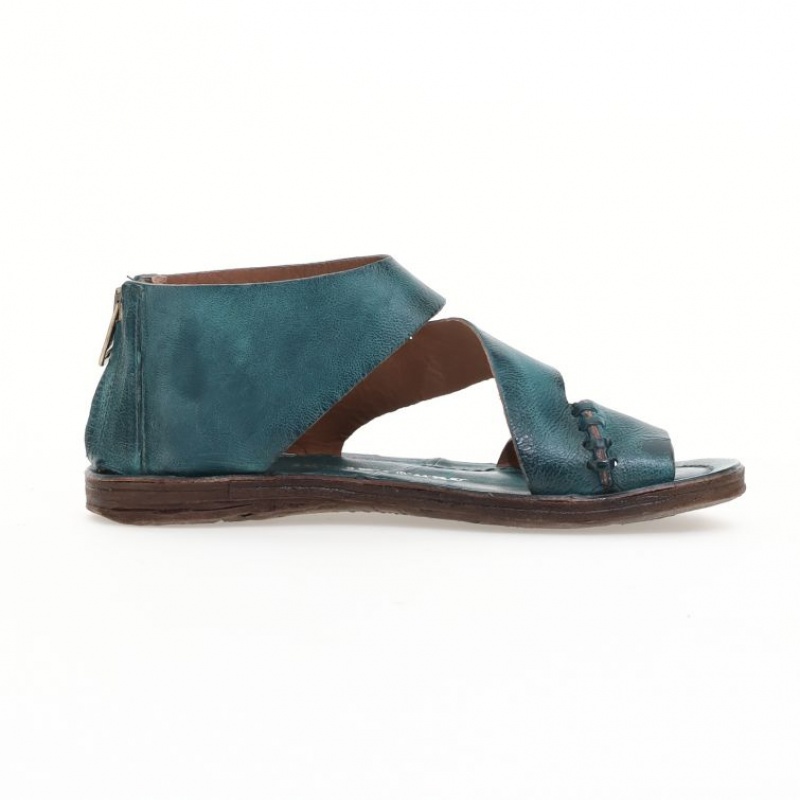 A.S.98 Romey Sandalen Dames Groen | BE-ROXCPT543