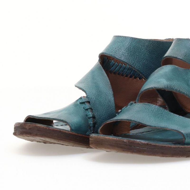 A.S.98 Romey Sandalen Dames Groen | BE-ROXCPT543