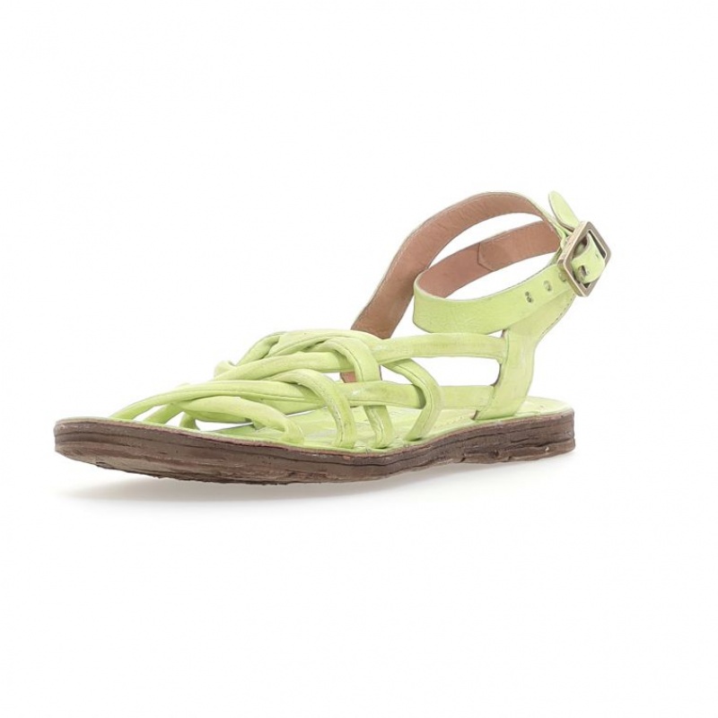 A.S.98 Rylee Sandalen Dames Lichtgroen | BE-LCBYFE368