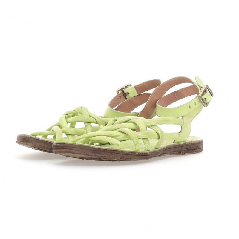 A.S.98 Rylee Sandalen Dames Lichtgroen | BE-LCBYFE368