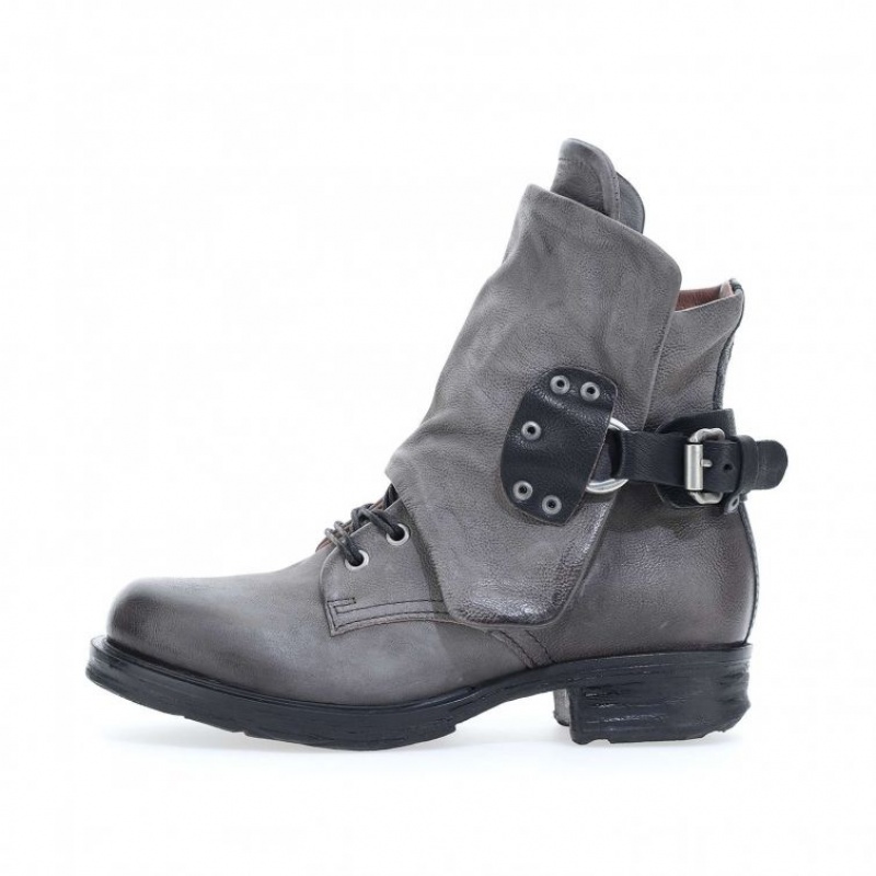 A.S.98 Saintec 259211 Ankle boots Dames Grijs | BE-WCALQJ085