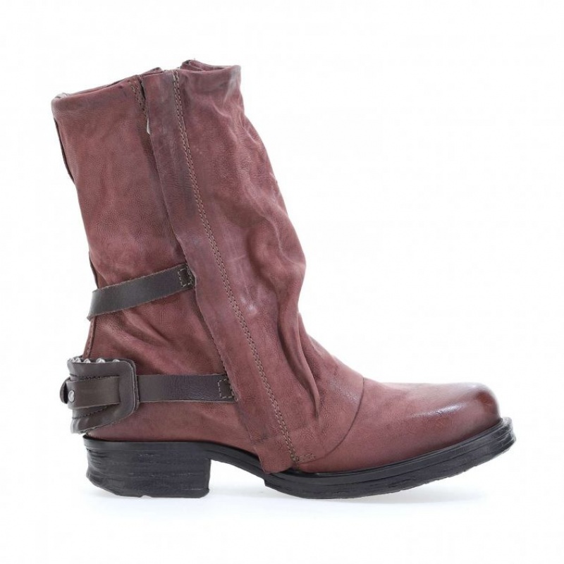 A.S.98 Saintec 259214 Ankle boots Dames Rood | BE-VWQBXI867