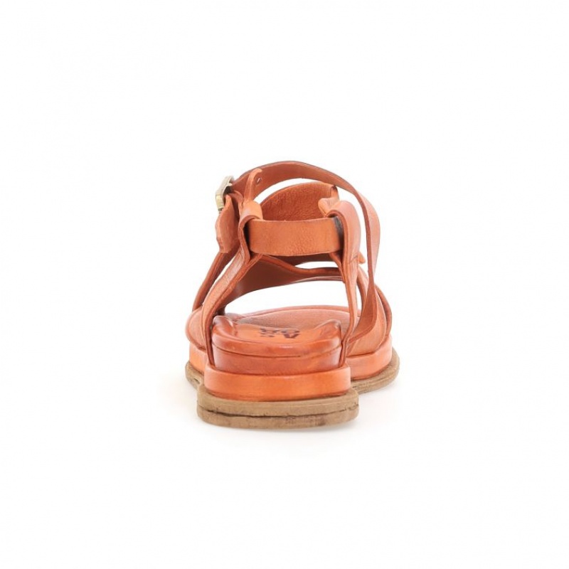 A.S.98 Sallie Sandalen Dames Oranje | BE-WCLADF752